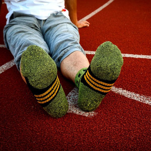 

1 Lot =5 Pairs Cotton Striped Compression Socks for Man Trekking Formal Work Male Meia Casual Contrast Color Designer Brand Fit Eu39 -45