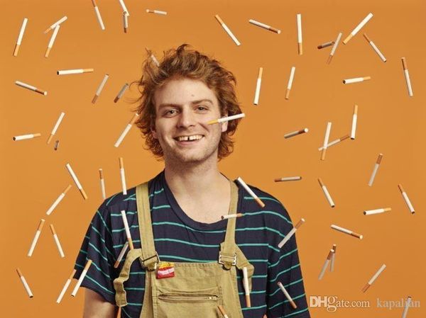 

Free Shipping Mac DeMarco Pop Singer Music Cigarette Falling Down High Quality Art Posters Print Photo paper 16 24 36 47 inches