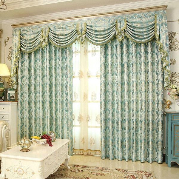 2019 Romantic Royal Luxury Window Curtains Bedroom Living Room