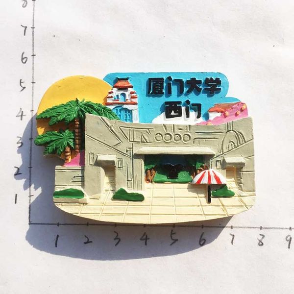 

babelemi xiamen university, china tourist souvenirs fridge magnet refrigerator magnetic stickers home decoration