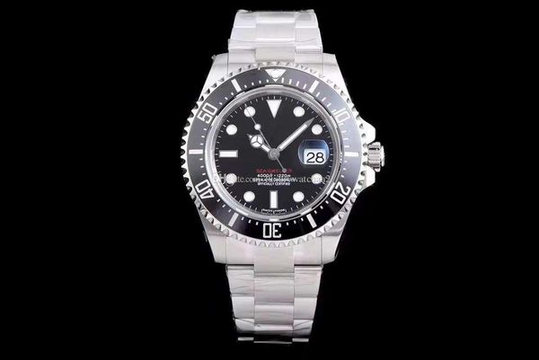 

Luxury watche new red ea dweller 43mm 126600 men watch automatic movement weep mechanical ceramic bezel original cla p aaa quality