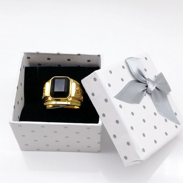 

wholesale 70pcs/lot 5 x 5cm white ring gift box, jewelry packaging, Black;white
