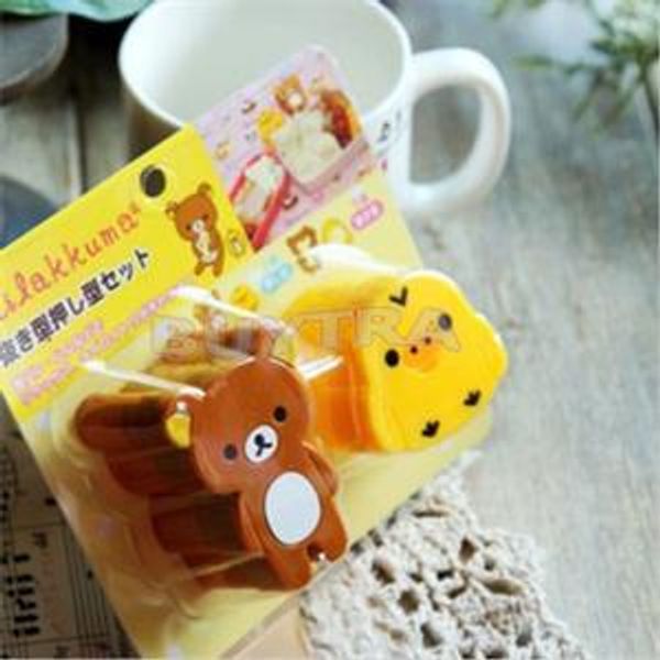 

2pcs cute animal shaped sushi mould diy sushi maker tools molde de arroz