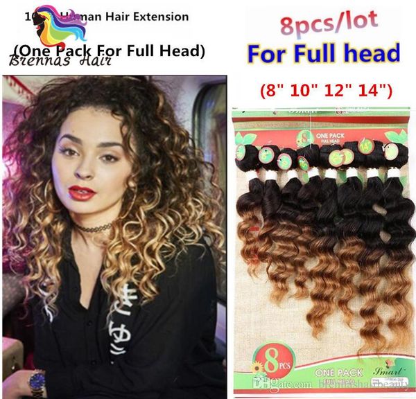 African Blonde Brazilian Kinky Curly Hair Human Weave Ombre Kinky