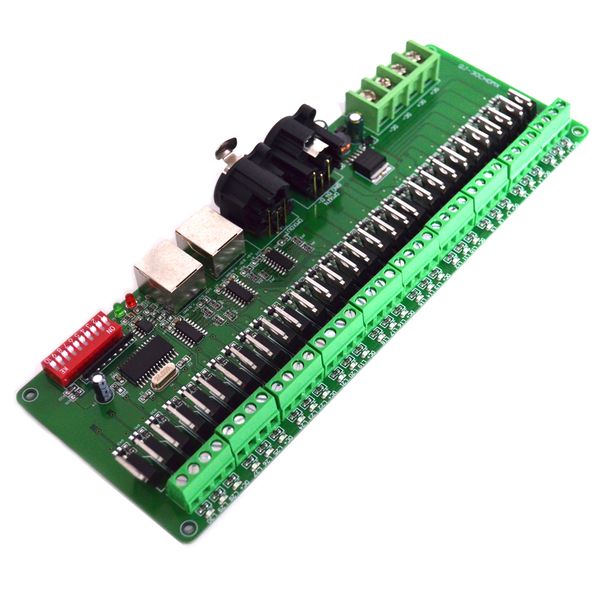 

30-канальный DMX RGB светодиодные ленты контроллер пульт DMX512 декодер диммер 12В