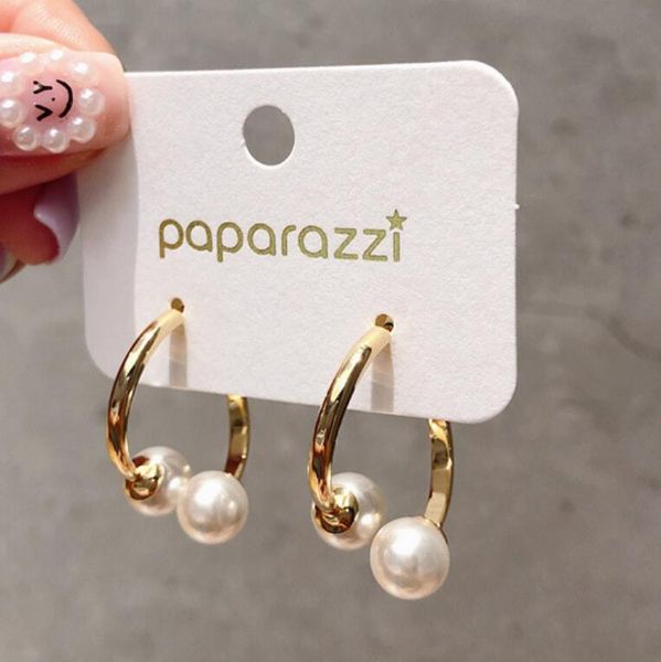 

luxury jewelry s925 sterling silver needle pearl classic earrings for women tassle fashion of shipping, Golden