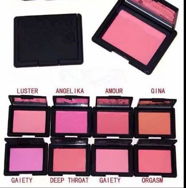 

FREE SHIPPING 8pc NEW Brand Makeup blush bronzer Baked Cheek Color blusher palettes , different color fard a joues poudre