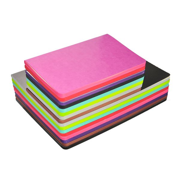 

venzi soft cover colori notblank plain journal, Purple;pink