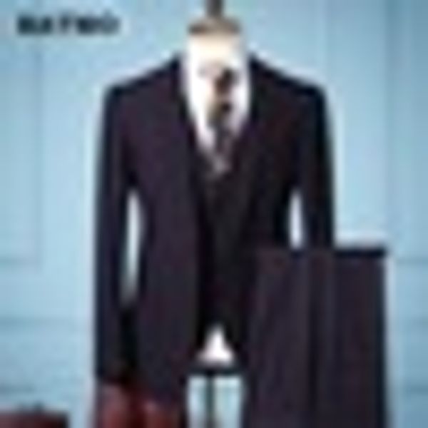 

batmo 2018 new arrival plaid purple casual suits men ,men's plaid wedding dress,9917, White;black