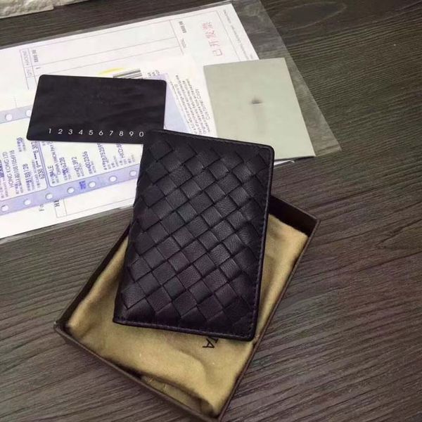 

Wholesale Designer Luxury Mini Bag Lambskin Antique Hand-woven Leather Card Holder Coin Purse Fashion Genuine RealGift Box With High Quality