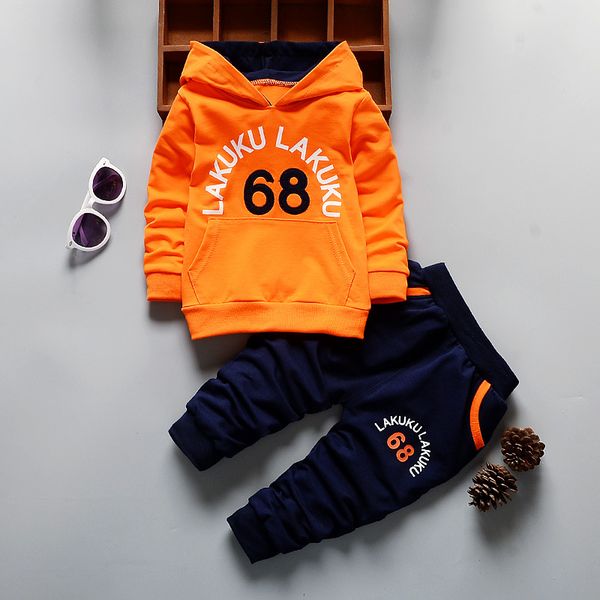

diimuu fashion baby boys girls sports kids outfits 2020 spring toddler infant hoodies pullover casual coats long sleeve sets, White