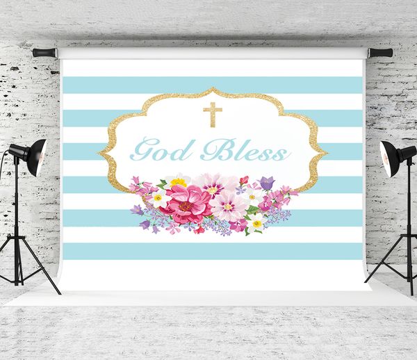 2020 Dream7x5ft Blue Baby Theme Photography Background First