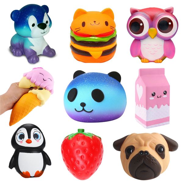

jumbo slow rising squishies scented squishy squeeze toy reliever stress gift