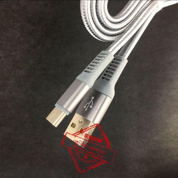 

Metal hou ing braided micro u b cable durable high peed charging u b type c cable 1m 2m flat noodle cable for android mart i 7 8 x