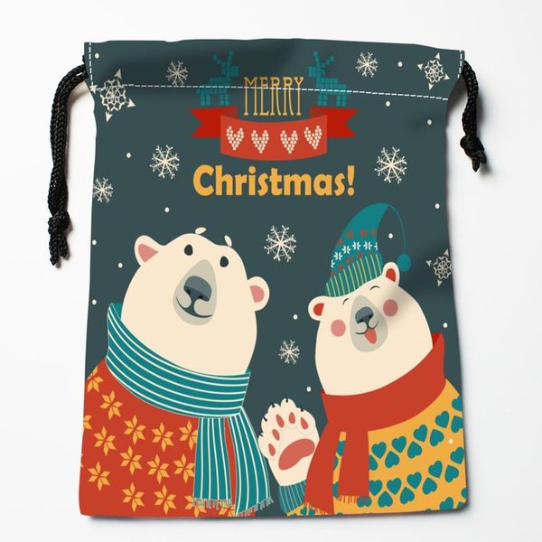 

new arrive bear art drawstring bags custom storage bags storage printed gift more size 27x35cm diy your picture