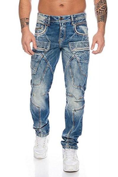 

cipo & baxx denim jeans model cd391, Blue