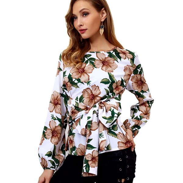 blusas en flores 2018