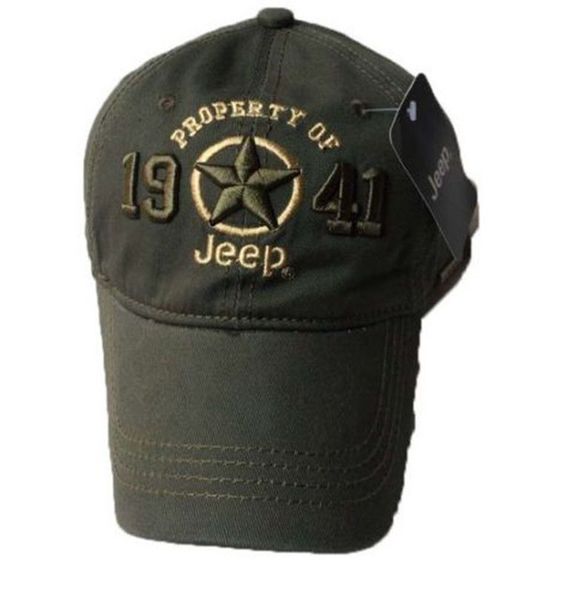 

New 1941 army green jeep hat cap women men ba eball golf ball port cap jeep embroidery hat