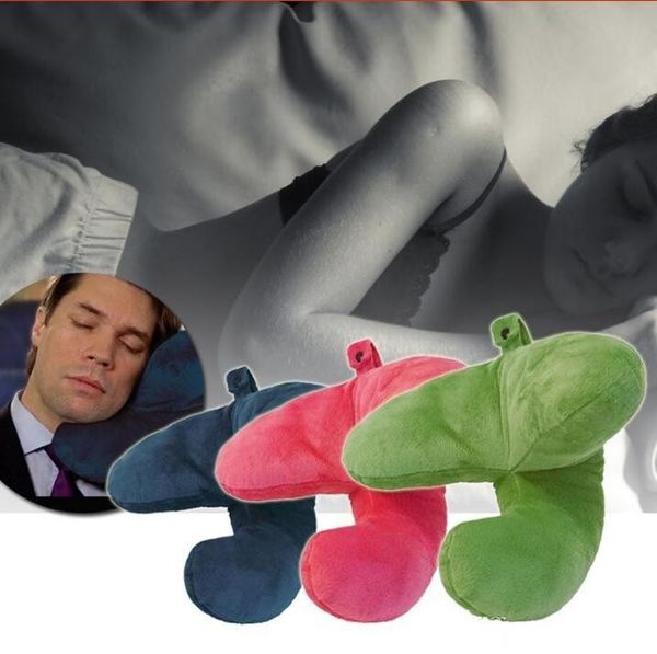 Six Colors J Pillow Travel Pillow Support Neck Head Chin J Shaped