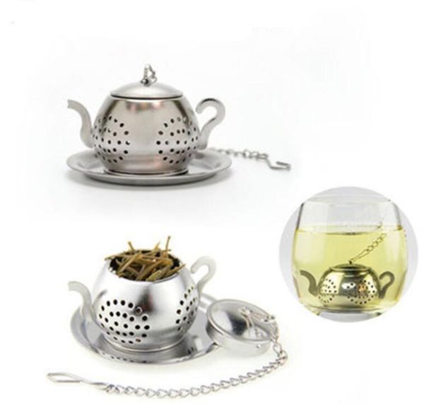 

Stainle teel tea infu er teapot tray tea trainer teaware acce orie kitchen tool tea infu er teapot hape kkka5573