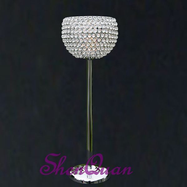 2019 Table Top Chandelier Centerpieces Weddings Crystal Candelabra With Glass Hurricane Gold Candle Holder For By From Shenquan1985 876 49