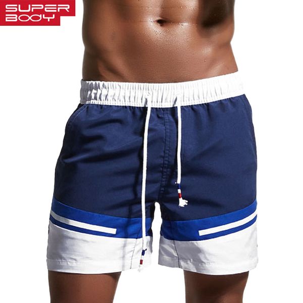 

superbody brand men 's swimwear boxer swimsuit briefs board shorts men bathing suit swimming trunks beachwear body suit 2018