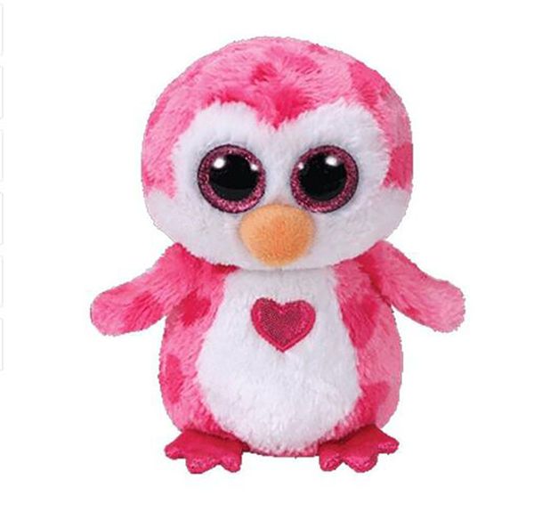 pink penguin plush