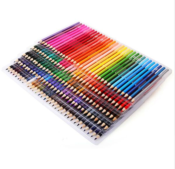 

120/160 colors wood colored pencils set lapis de cor artist painting oil color pencil for school drawing sketch art supplies
