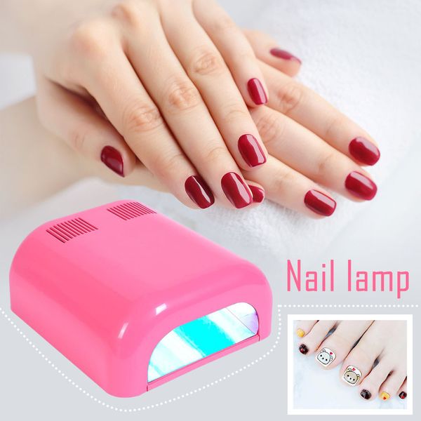 

pro vanish cure light 36w uv lamp dryer nail manicure dryer women electric tool gel nails care