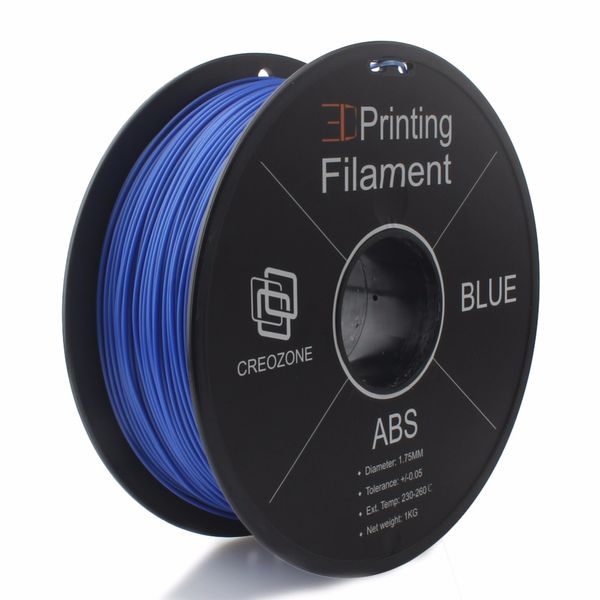 Freeshipping 3D Filamento Da Impressora ABS 1.75 ABS Filament 1 KG Materiais de Impressão 3D Caneta Filamento Azul