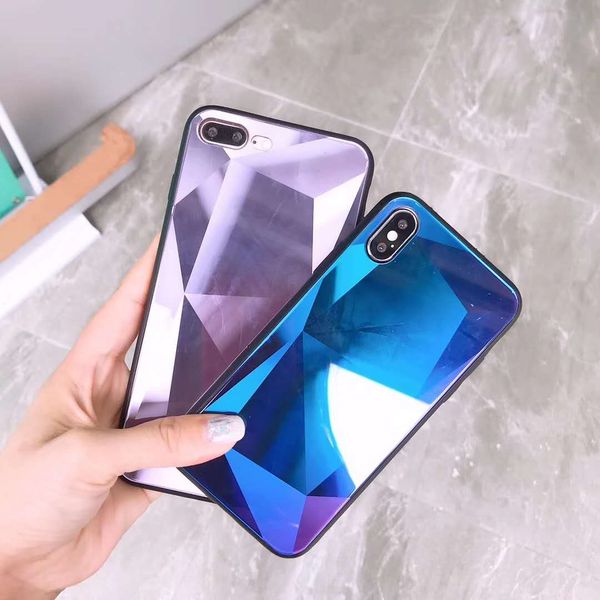 

new arrival for designer iphone case diamond grain 3d stereo scopic tempered glass for goophone x designer phone case