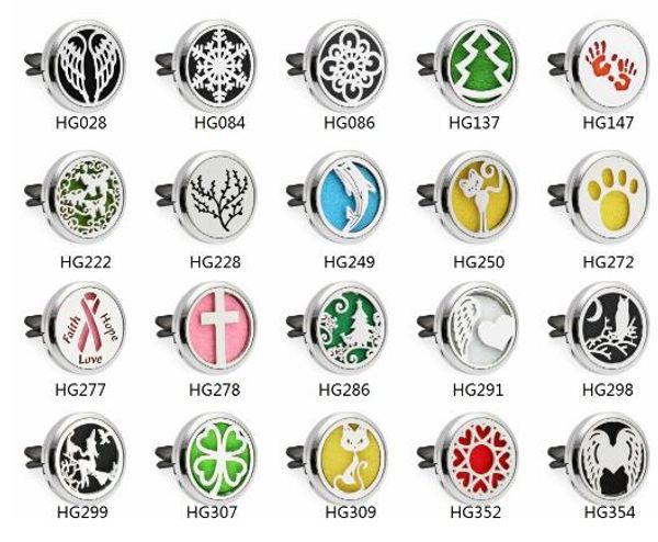 

1pcs angel wing paw dolphin cat 30mm alloy car diffuser locket vent clip aroma perfume magnetic locket with 10p oil pads hg028-272, Bronze;silver