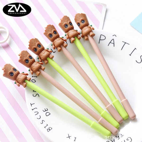 

2pcs/lot 0.5mm cartoon cute gel pen students promotional gift stationery school office supply kawai neutral pen