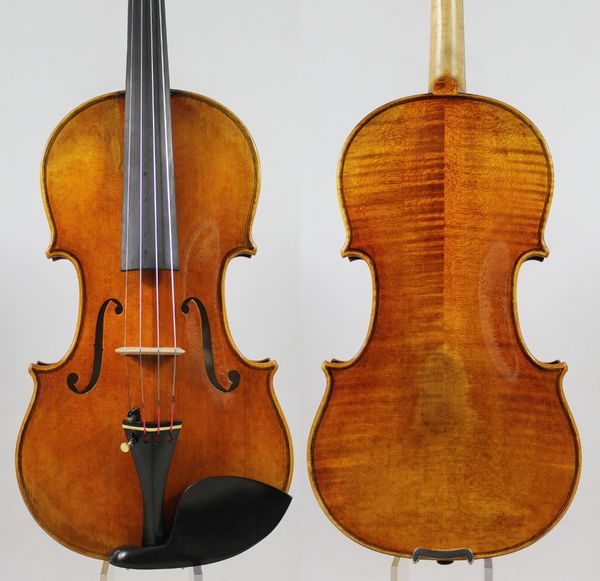 

Left handed tradivariu kru e 1721 violin violino quot all european wood quot tone