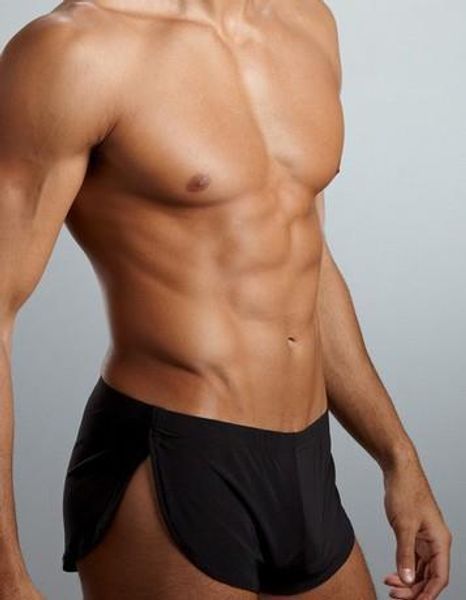 

men nylon briefs bikini fashion panties shorts underwear briefs brave person, Black;white