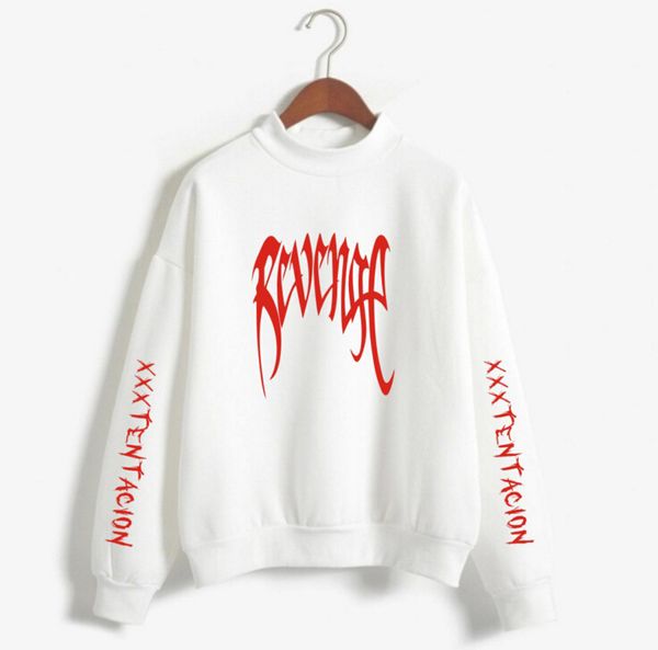 

Women Men Fashion Hip Hop Hoodies XXXTENTACION Fleece Hooded Hoodies New Designer Sweatshirts Revenge Outerwear
