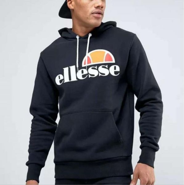 

Мужчины Хип-Хоп Толстовки Ellesse Письмо Печатных Пуловер Зима Осень С Длинным Рукав