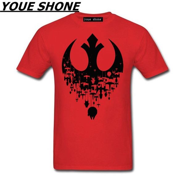 

hombres fractured rebellion t shirts jedi rebel t-shirt homme tee shirt darth vader hip hop tshirt camisetas masculino, White;black