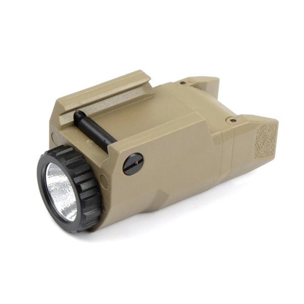 Torcia tattica compatta APL a luce costante/momentanea/stroboscopica APL-C LED a luce bianca