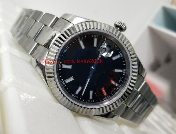 

luxury quality watch asia 2813 movement vintage ceramic bezel 40mm 16610 116610ln 16610lv 50th anniversary automatic mens watch watches, Slivery;brown