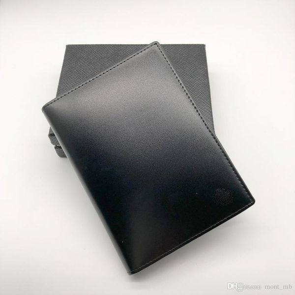 

new selling mb bright leather mt men's business m b black classic credit card holder cover cover travel wallet passport thin card holde, Red;black