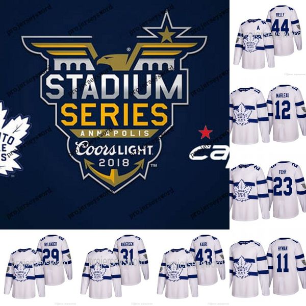 

Toronto Maple Leafs 2018 Stadium Series Jerseys John Tavares Mitch Marner Auston Matthews Frederik Andersen Tyler Bozak Nazem Kadri
