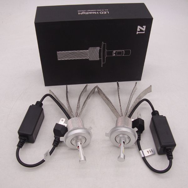 

led fog light headlight bulb kit 6000k white h1 h4 h7 h11 9005 9006 9007 300w 300000lm all in one