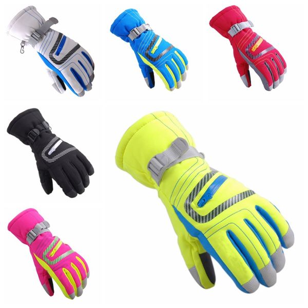 

winter outdoor professional ski gloves waterproof warm snow gloves windproof ski cycling