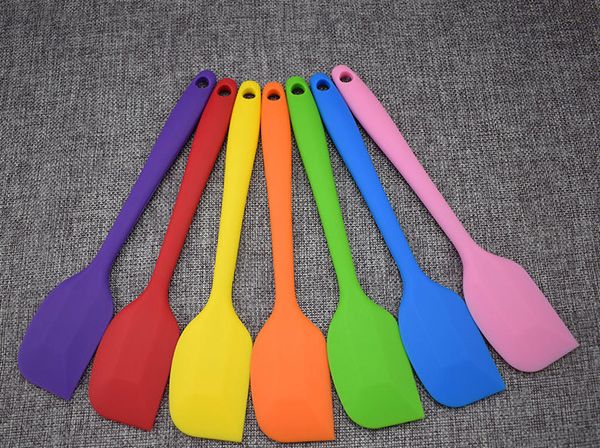 

wedding candy color silicone cake spatula batter scraper for snowflake cake tools