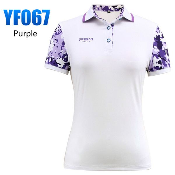 

2017 new products pgm golf wear women's short sleeve stripe t-shirts ladies polo shirts breathable elastic summer sportswear, Black;blue
