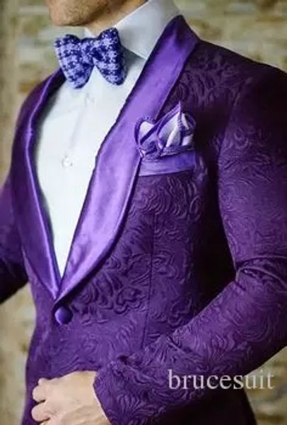 

2017 brand purple mens floral blazer designs mens paisley blazer slim fit suit jacket men wedding tuxedos fashion male suits, White;black