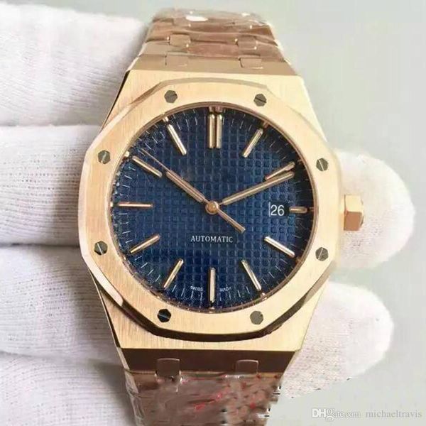 

лучшие продажи розовое золото мужские часы автоматика мужские часы 42 мм сапфировое стекло cystal назад из нержавеющей стали мужские часы, Slivery;brown