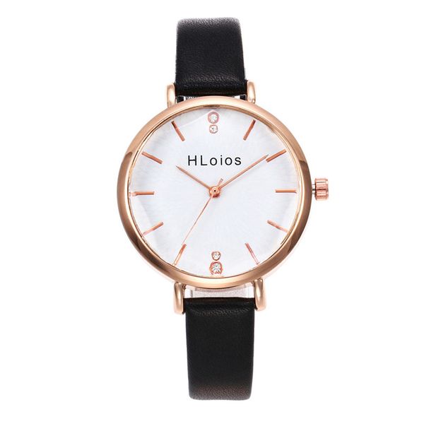 

ladies women bracelet watch strap casual fashion simple quartz watch student rhombus glass cutting surface elegante, Slivery;brown