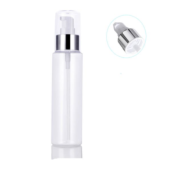 300PCS Mini Kleine Leere Kunststoff Parfüm Transparent Zerstäuber Spray Flaschen 80ml Make-up Lotion pumpe Kosmetische Probe Container